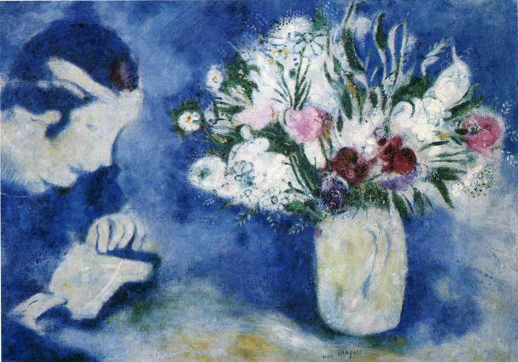 Bella en Mourillon contemporain Marc Chagall Peintures à l'huile